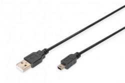  DIGITUS USB-A > USB-mini B , 3.0 m,  AK-300130-030-S