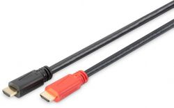 Digitus  HDMI UHD 4K, w/Ethernet/Amplifier, type A M/M[15 m (AK-330118-150-S)] AK-330118-150-S