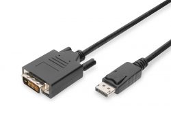Digitus  DisplayPort-DVI-D (AM/AM) 2m, black AK-340301-020-S -  1