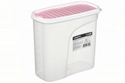 Контейнер для сыпучих Ardesto Fresh 1.8 л, розовый, пластик AR1218PP