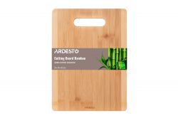 Доска кухонная Ardesto Midori, 33*24*0.9 см, бамбук AR1433BM