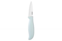 Нож керамический для овощей Ardesto Fresh 18.5 см, голубой тифани, керамика/пластик AR2118CT