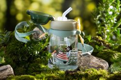 Бутылка для воды Ardesto Octopus детская 500 мл, зеленая, пластик AR2250PO - Картинка 2