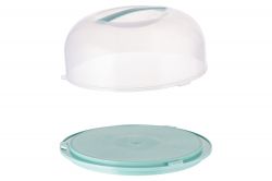 Тортівниця Ardesto Tasty Baking 28.4х11.5 см Blue Tiffany (AR2328TP) - Картинка 2