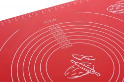 Коврик для выпечки Ardesto Golden Brown 50*60 см, красный, силиконовый AR2406SR - Картинка 2