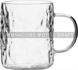 ARDESTO Набір чашок Shine mix, 260 мл, 4 од., боросилікатне скло AR2626GM - Картинка 3