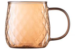 Набор чашек Ardesto Golden Moon, 350 мл, 2 шт., боросиликатное стекло AR2635GG - Картинка 3