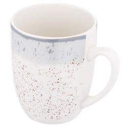 ARDESTO Чашка Siena, 360мл, порцеляна, біло-сірий AR2936SW - Картинка 3