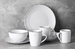 Чашка Ardesto Lucca, 360 мл, Winter white, керамика AR2936WMC - Картинка 2