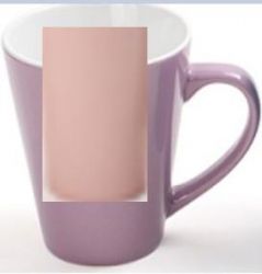 Чашка Ardesto Mario, 240 мл, розовая, керамика AR3480P