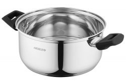 Кастрюля Ardesto Gemini, стеклянная крышка, 3.8 л, нержавеющая сталь AR3538G - Картинка 2