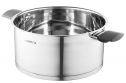 Кастрюля Ardesto Gemini, стеклянная крышка, 5.2 л, нержавеющая сталь AR3652G - Картинка 2