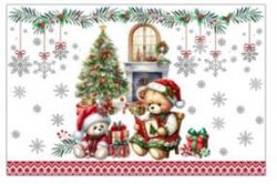 ����� �������� ����. ARDESTO Christmas Bears 30�45��, 2��, 100% ���������, ������� ART15BR