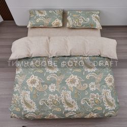 ��� 1,5�� Ardesto Gloria, ������������ 160�220��, �������� 160�220��, ��������� (2) 50�70��, 100% ������, �����, ���� ������� ART1622BB