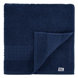 Набор полотенец махровых Ardesto Lotus 50х90см, 70х140см, 2шт, 100% хлопок, синий темный ART2357DB - Картинка 3