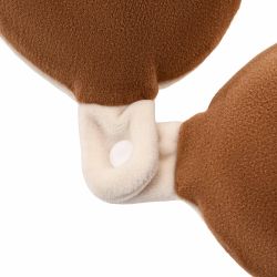 Подушка для шиї ARDESTO Travel Reindeer 30х30см, поліуретанова піна, білий ART3031NEP - Картинка 3