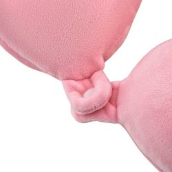 Подушка для шиї ARDESTO Travel Unicorn 30х30см, поліуретанова піна, рожевий ART3032NEP - Картинка 3