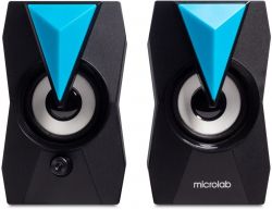 Акустична система MICROLAB 2.0 B-22 Black B-22 - Картинка 2