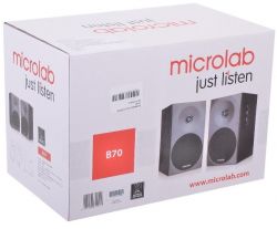 Колонки MICROLAB 2.0 B-70 Black B-70 - Картинка 4
