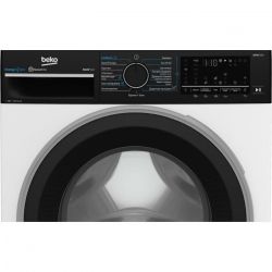 Стиральная машина Beko фронтальная, 9кг, 1400, A, 55см, дисплей, пар, инвертор, WIFI, белый B5WFU69415WPBB - Картинка 8