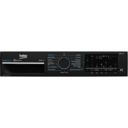 Стиральная машина Beko фронтальная, 9кг, 1400, A, 55см, дисплей, пар, инвертор, WIFI, белый B5WFU69415WPBB - Картинка 3