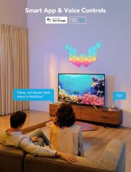 Набор настенных светильников Govee H6061 Glide Hexa Light Panels 10шт RGB Белый B6061301 - Картинка 19