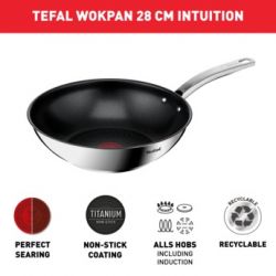   Tefal Intuition , 28,  Titanium, , Thermo-Spot, .. B8171944 -  6
