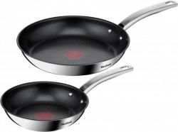 Набор сковород Tefal Intuition 20, 26см, покрытие Titanium, индукция, Thermo-Spot, нерж.сталь. B817S255 - Картинка 6