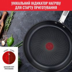 Набор сковород Tefal Intuition 20, 26см, покрытие Titanium, индукция, Thermo-Spot, нерж.сталь. B817S255 - Картинка 11