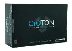   CHIEFTEC Proton  (650W), >85%, 80+ Bronze, 140mm, 1xMB 24pin(20+4), 1xCPU 8pin(4+4), 3xMolex, 6xSATA, 4xPCIe 8pin(6+2), Fully Modular BDF-650C