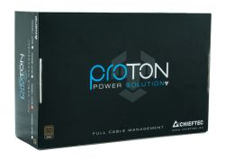 Chieftec   Proton (850W), >85%, 80+ Bronze, 140, 1xMB 24pin(20+4), 1xCPU 8pin(4+4), 1xCPU 8pin, 3xMolex, 9xSATA, 6xPCIe 8pin(6+2), Fully Modular BDF-850C -  3