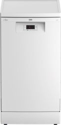 Посудомоечная машина Beko, 10компл., A++, 45см, дисплей, белый BDFS15020W