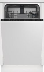 Посудомоечная машина Beko встраиваемая, 10компл., A++, 45см, дисплей, белый BDIS36020