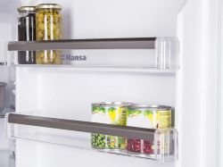 Вбудований холодильник Холодильник Hansa вбудований з нижн. мороз., 177x54x54, xолод.відд.-182л, мороз.відд.-60л, 2дв., А++, ST, білий BK316.3AA - Картинка 7