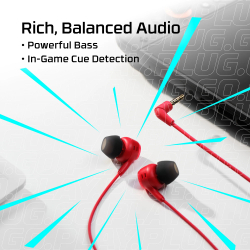 Гарнітура ігрова HyperX Cloud Earbuds III, 3.5мм, червоний BN7S0AA - Картинка 7