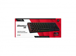Клавіатура магнітна HyperX Origins 2 Pro 65, Red V2, USB-A, 8k, Hot-Swap, EN/UA, RGB, чорний BN7S3AA - Картинка 7