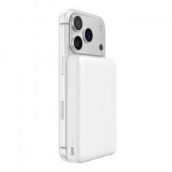 Belkin Power Bank 10000mAh, Slim Magnetic Wireless, white BPD015HQWH - Картинка 2