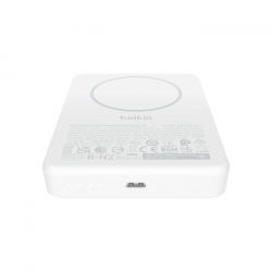 Belkin Power Bank 10000mAh, Slim Magnetic Wireless, white BPD015HQWH - Картинка 4