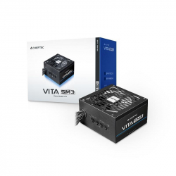 ���� ������� CHIEFTEC Vita SM3 (650W), >85%, 80+ Bronze, 120��, 1xMB 24pin(20+4), 2xCPU 8pin(4+4), 3xMolex, 6xSATA, 2xPCIe 8pin(6+2), 1xPCIe GEN5 16pin, Modular BPX-650-C