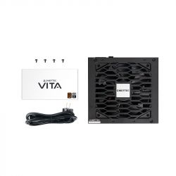 Chieftec Блок живлення Vita (850W), >85%, 80+ Bronze, 120мм, 1xMB 24pin(20+4), 2xCPU 8pin(4+4), 2xMolex, 6xSATA, 4xPCIe 8pin(6+2) BPX-850-S - Картинка 2