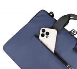 Сумка-чехол для ноутбука Tucano Gommo Super Slim 13"/14", синий BSGOM1314-B - Картинка 5
