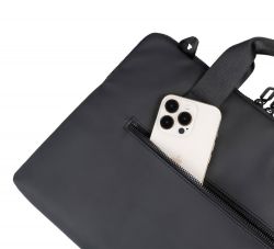 Сумка-чехол для ноутбука Tucano Gommo Super Slim 13"/14", чёрный BSGOM1314-BK - Картинка 5