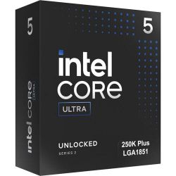 ��������� Intel Core Ultra 5 250K Plus (LGA1851), Box, 18x3.3 ��� (Turbo Boost 5.3 ���, 18 �������), Intel Graphics, AI Boost, L3 30�� / L2 30��, Arrow Lake, 3 ��, TDP 125 �� / 159 �� (BX80768250K)