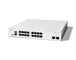  Cisco Catalyst 1300 16xGE, PoE, 2x1G SFP C1300-16P-2G
