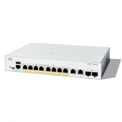Cisco ��������� Catalyst 1300 8xGE, PoE, Ext PS, 2x1G Combo C1300-8P-E-2G