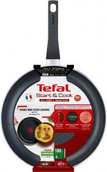   Tefal Start&Cook, 26,  Titanium, , Thermo-Spot, .,  C2720553 -  4