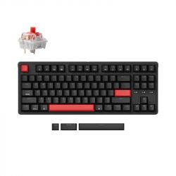   Keychron C3 Pro V2 87Key, K pro Brown, USB-A, QMK, Hot-swap,8K, EN/UKR, RGB,  C3PX-H3-UA