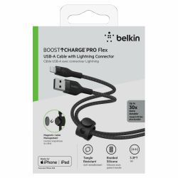  Belkin USB-A - Lightning , ,    , 1m Black CAA010BT1MBK -  2