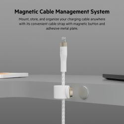 ������ Belkin USB-A - Lightning ��������, ����������, � ������� �� ������, 1m White CAA010BT1MWH - �������� 15