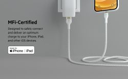 ������ Belkin USB-A - Lightning ��������, ����������, � ������� �� ������, 1m White CAA010BT1MWH - �������� 13